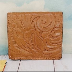 Patricia Nash Luzzi wallet color cognac. New with tags.
